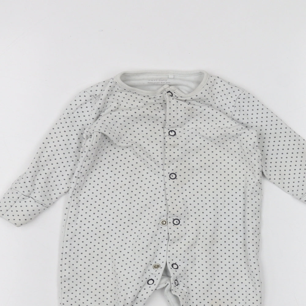 NEXT Baby White   Coverall One-Piece Size 3-6 Months