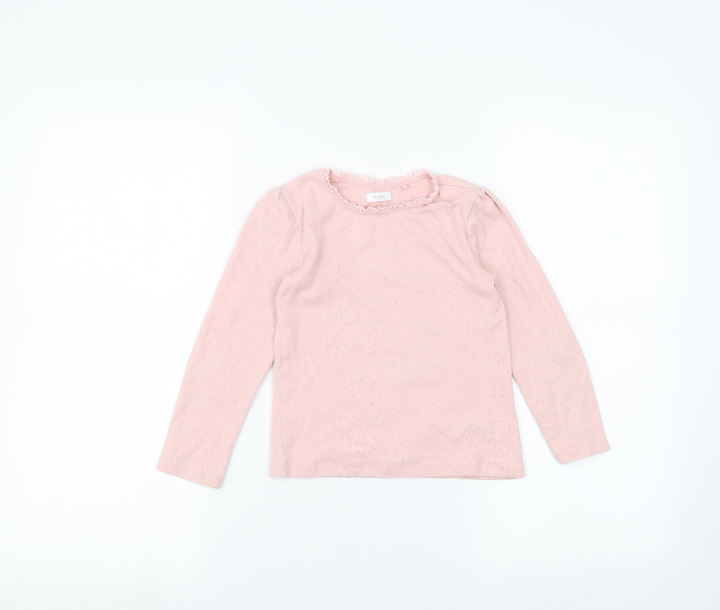 NEXT Girls Pink   Basic T-Shirt Size 6 Years