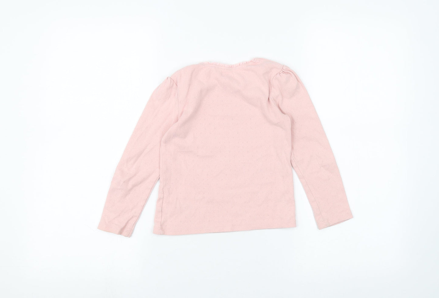 NEXT Girls Pink   Basic T-Shirt Size 6 Years