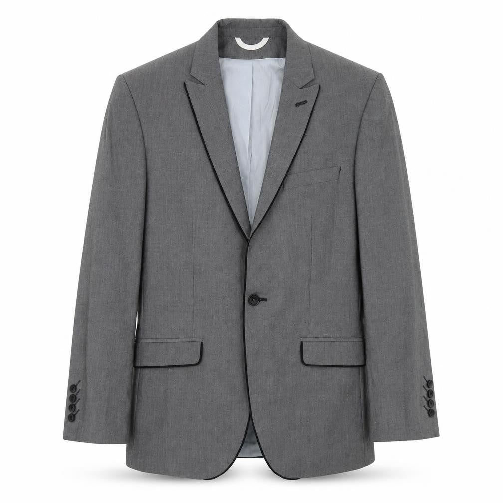 Burton Mens Grey   Jacket Suit Jacket Size 38