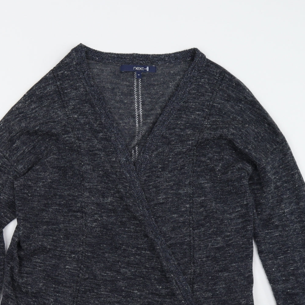NEXT Womens Blue  Knit Cardigan Jumper Size 10