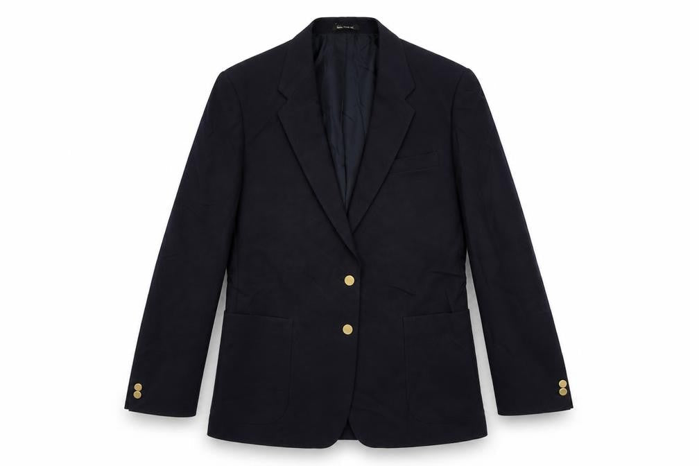 M&S Mens Blue   Jacket Suit Jacket Size 44
