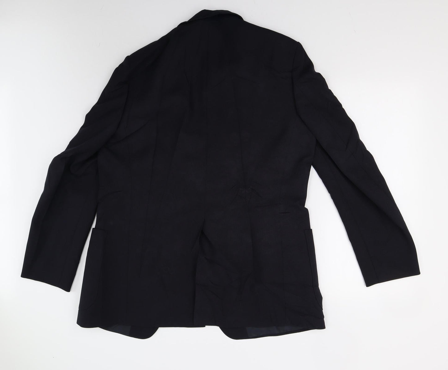 M&S Mens Blue   Jacket Suit Jacket Size 44
