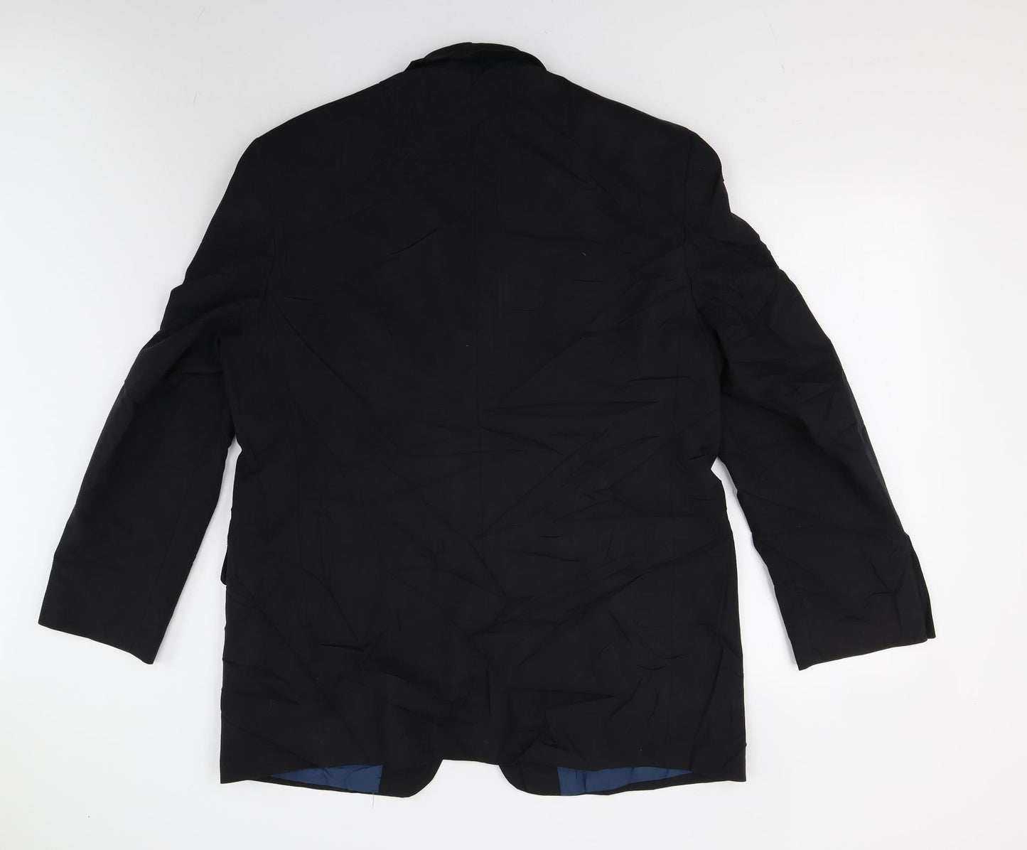 M&S Mens Blue   Jacket Suit Jacket Size 44