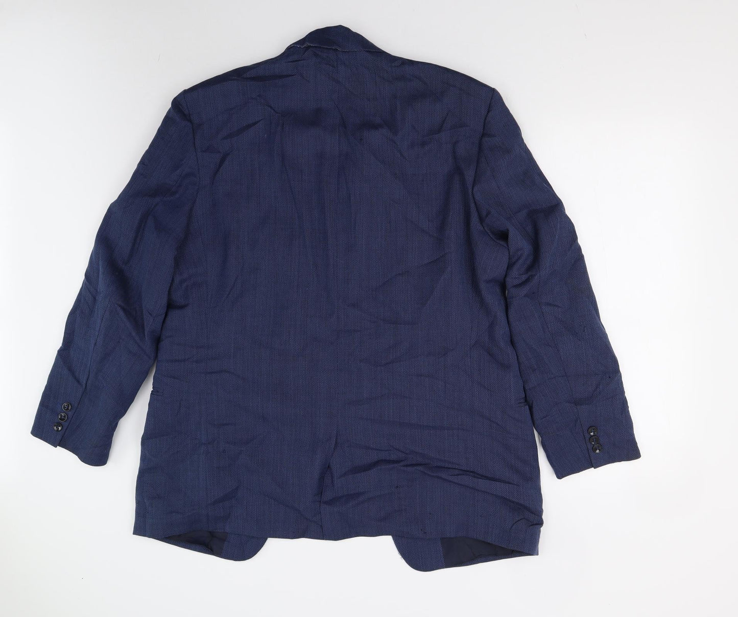 STONES Mens Blue   Jacket Suit Jacket Size 40