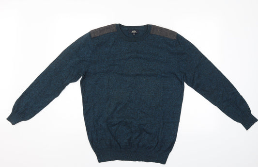 Easy Mens Green   Pullover Jumper Size M