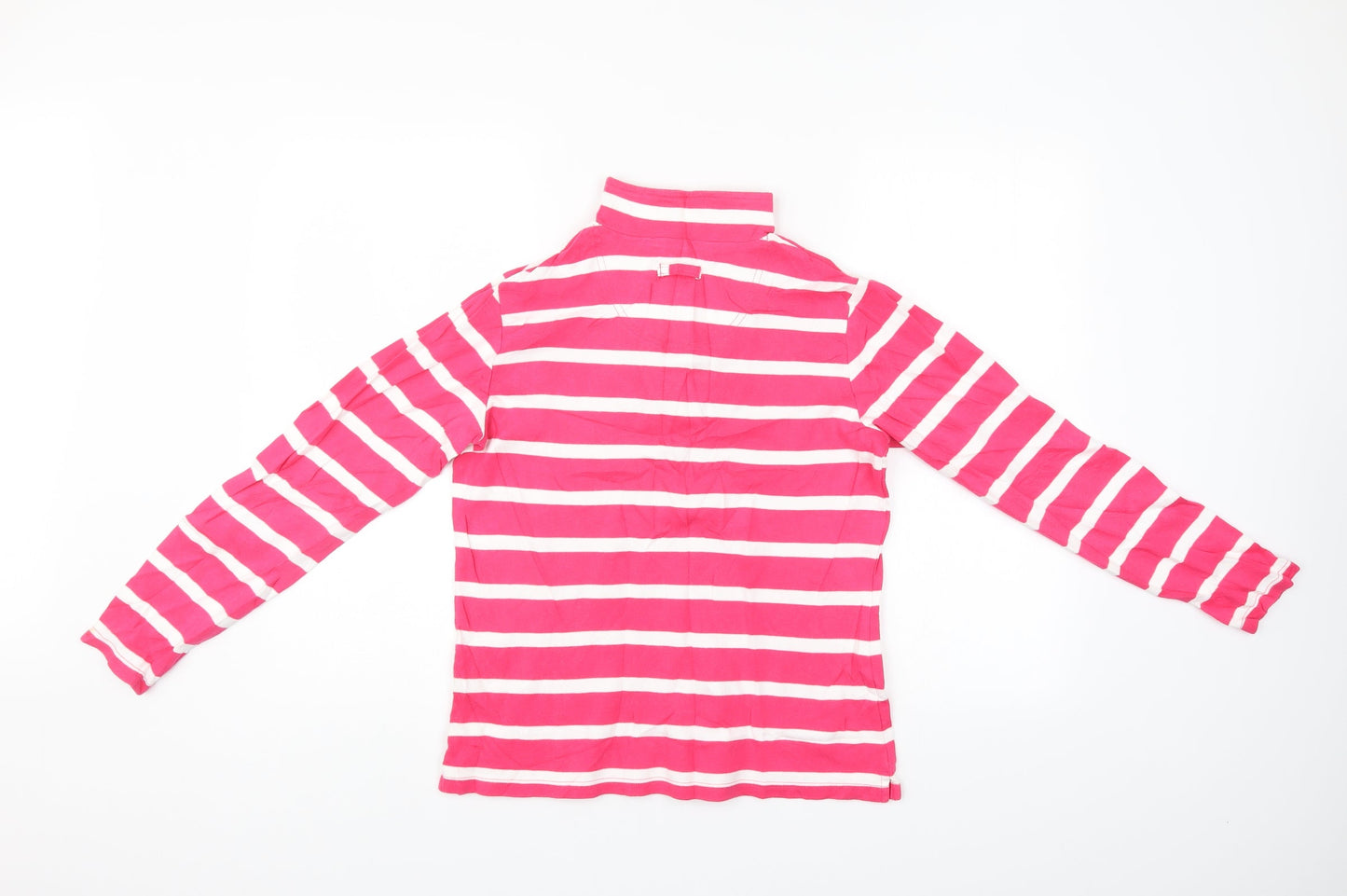 Damart Womens Pink Striped  Pullover Jumper Size 10