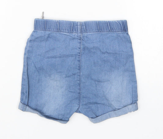 TU Baby Blue  Denim Cropped Jeans Size 12-18 Months