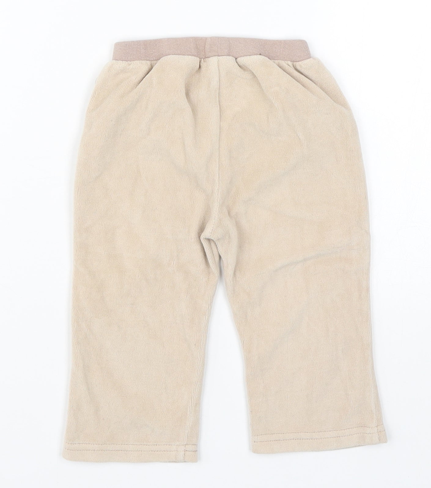Cherokee Girls Beige   Sweatpants Trousers Size 9-12 Months