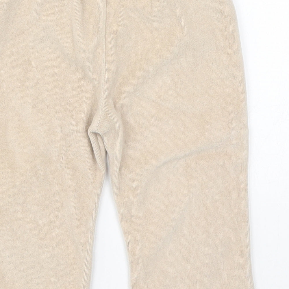 Cherokee Girls Beige   Sweatpants Trousers Size 9-12 Months
