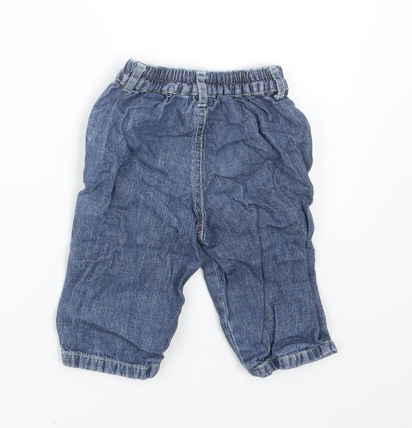 Baby Mac Boys Blue  Denim Capri Jeans Size 6-9 Months