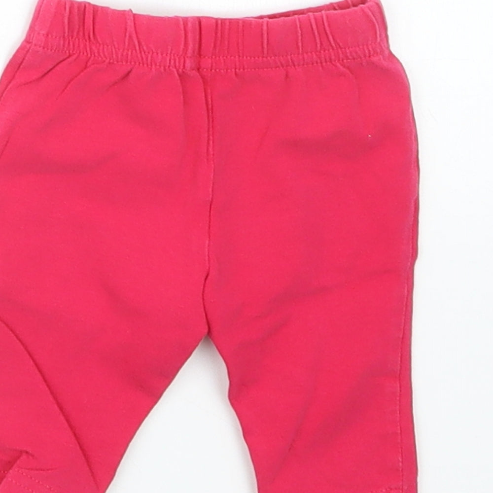 George Girls Pink   Capri Trousers Size Newborn