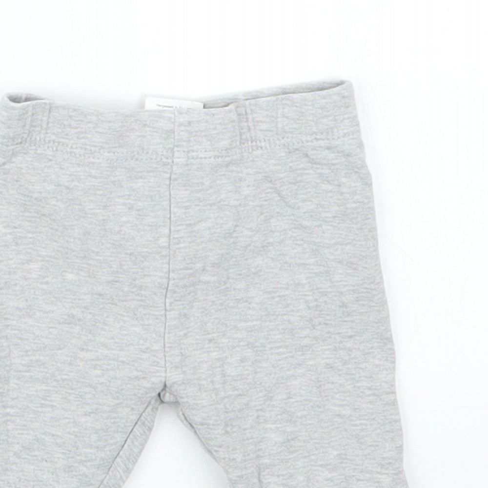 NEXT Girls Grey   Capri Trousers Size 0-3 Months