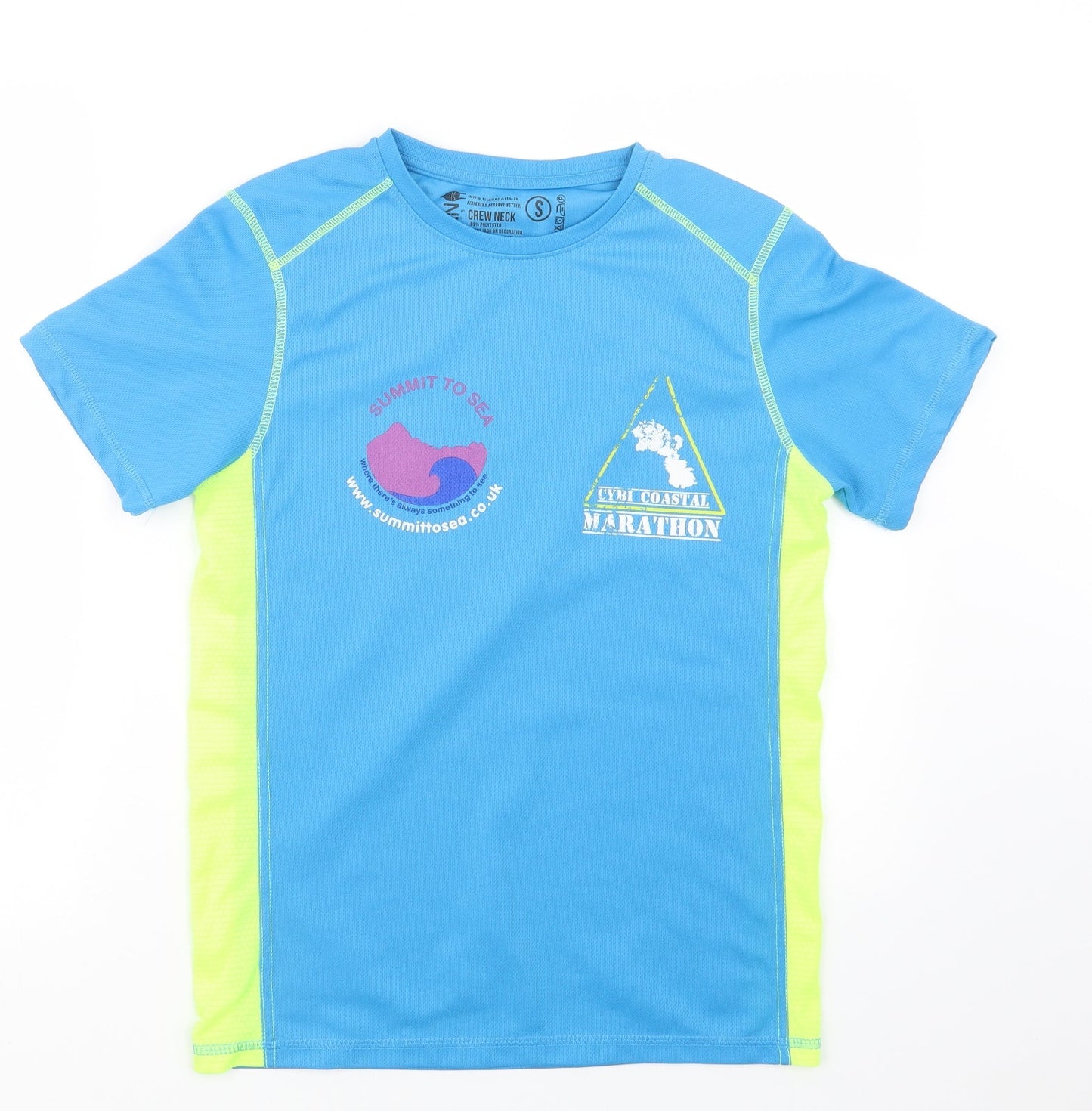 Titan Mens Blue   Basic T-Shirt Size S