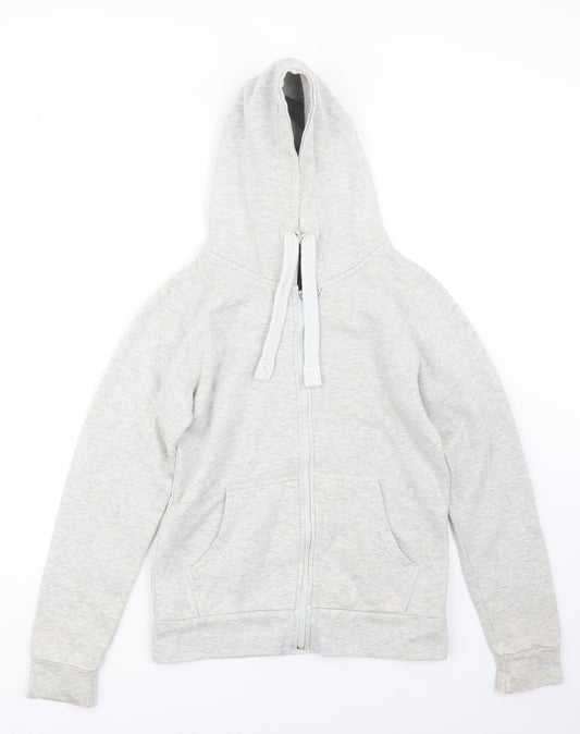 Miss 21 Womens Grey   Full Zip Hoodie Size M
