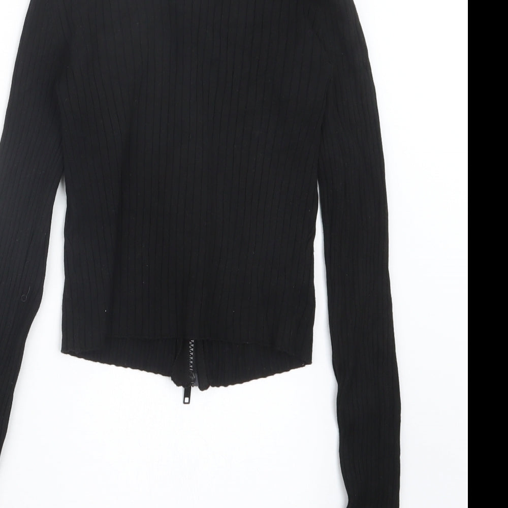 Monki Womens Black   Jacket  Size 2XS