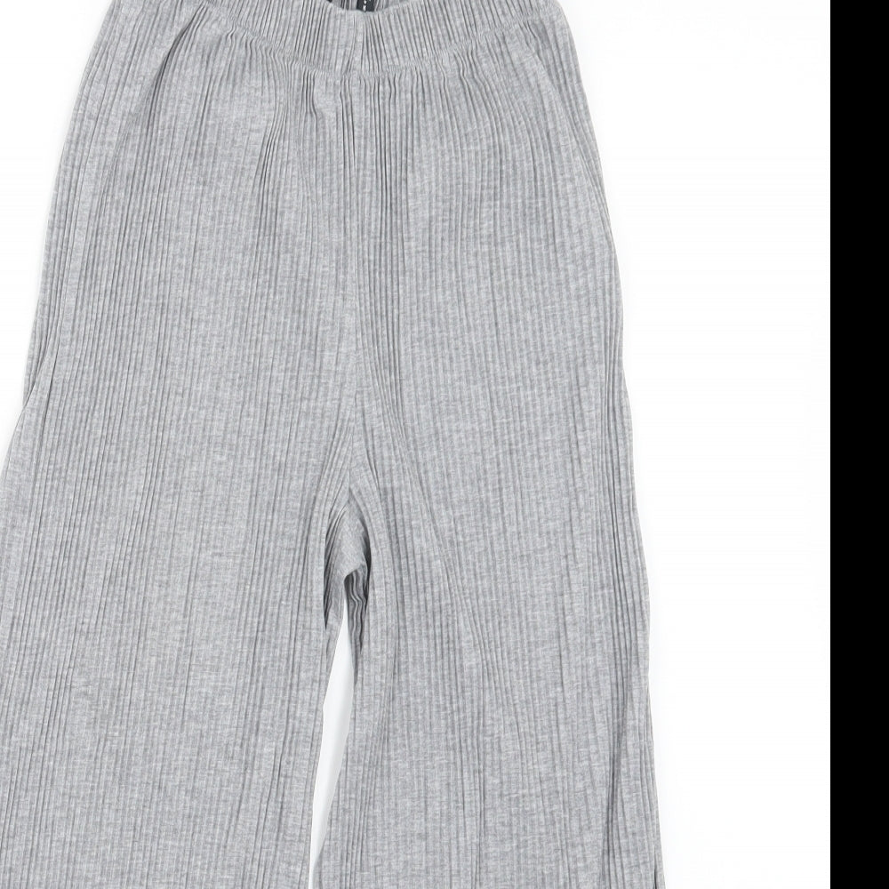 ASOS Womens Grey   Trousers  Size 4 L21 in