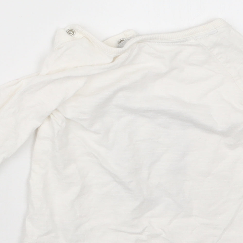 George Boys White   Basic T-Shirt Size 9-12 Months