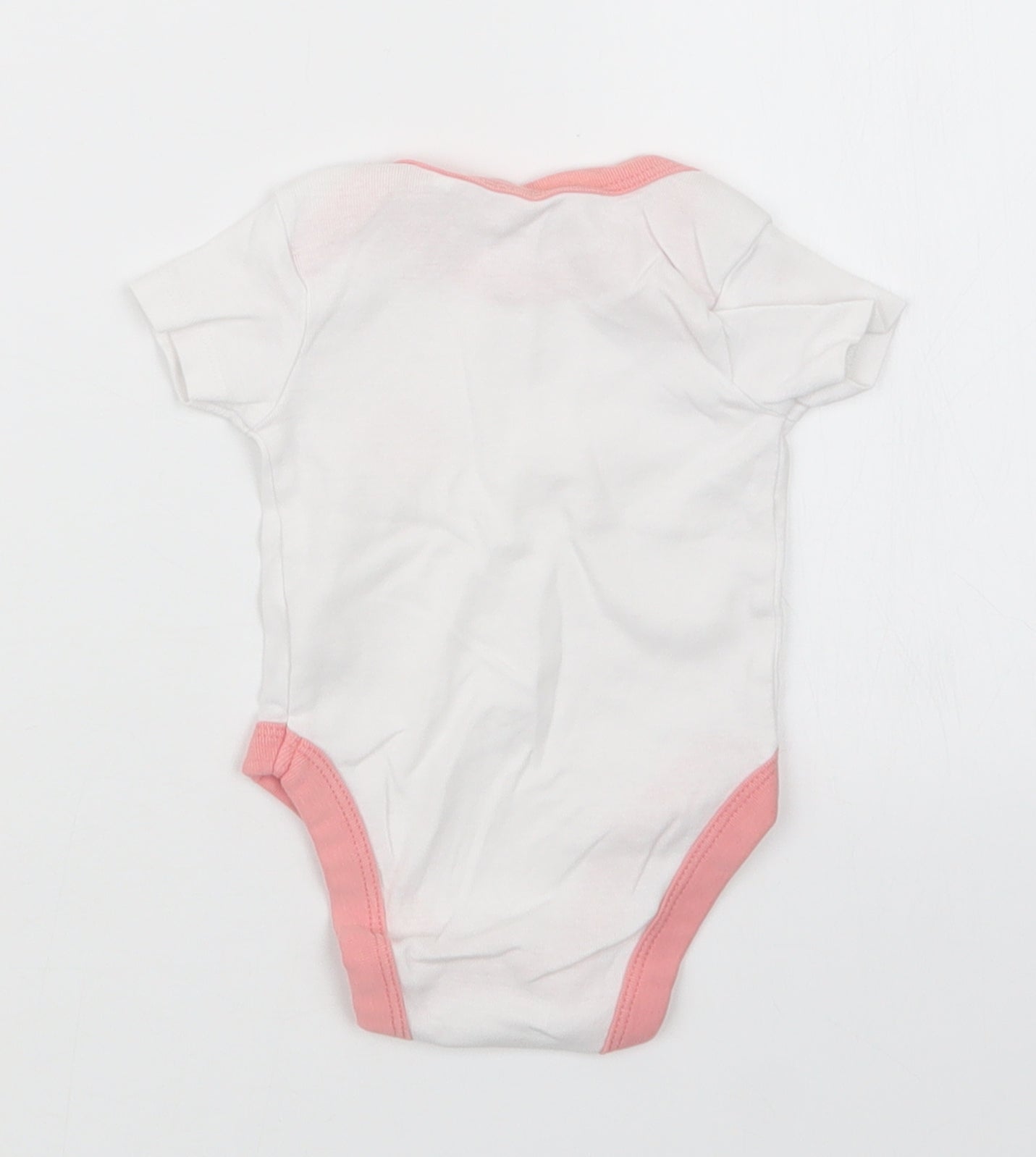 Lily & Dan Girls White   Babygrow One-Piece Size 0-3 Months