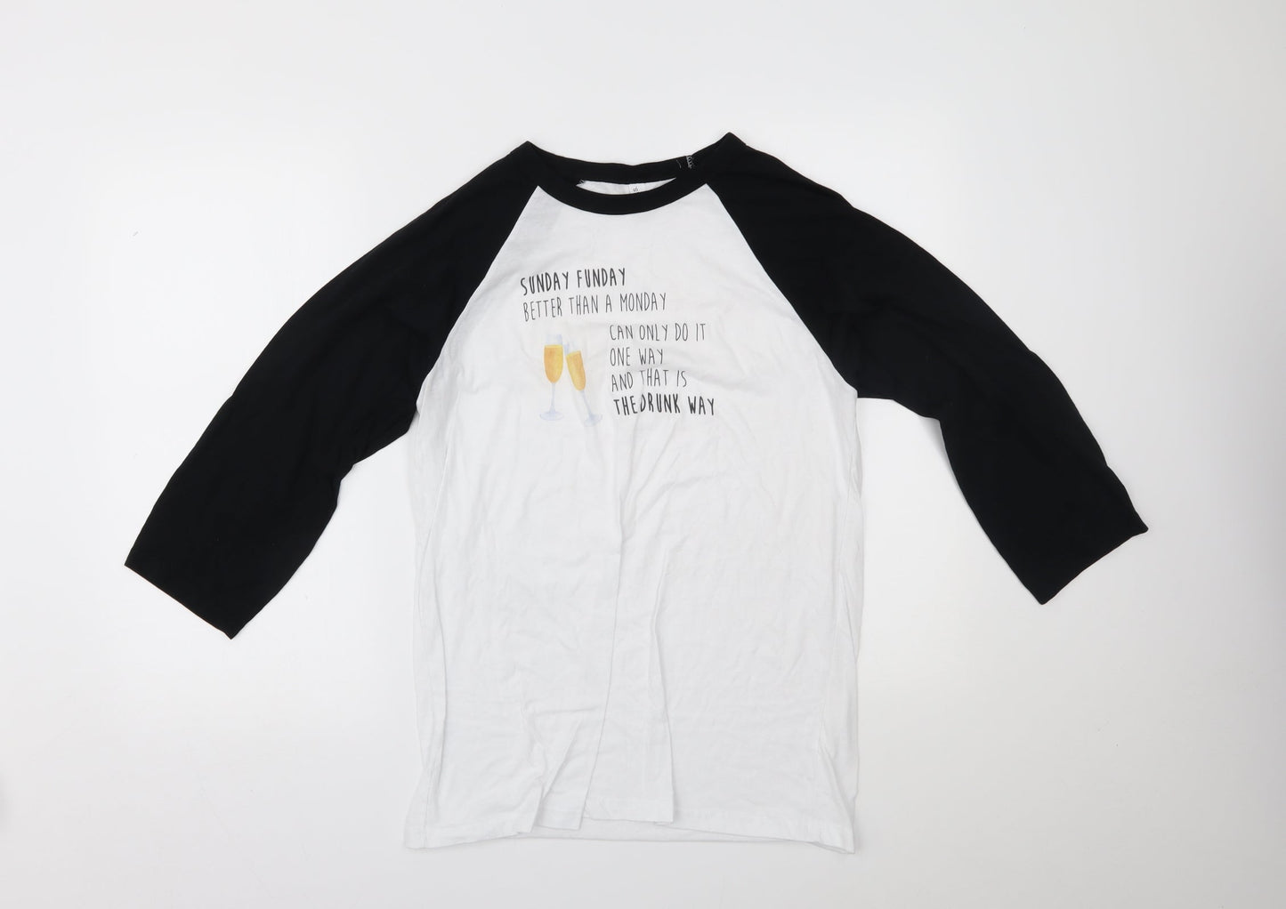 Bella + Canvas Womens White   Basic T-Shirt Size L