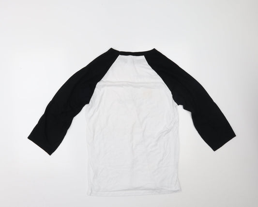 Bella + Canvas Womens White   Basic T-Shirt Size L