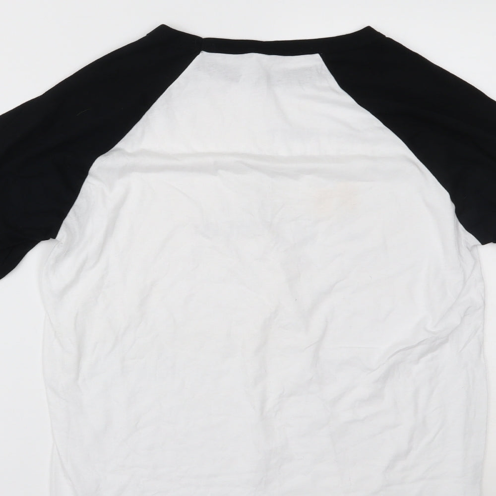 Bella + Canvas Womens White   Basic T-Shirt Size L