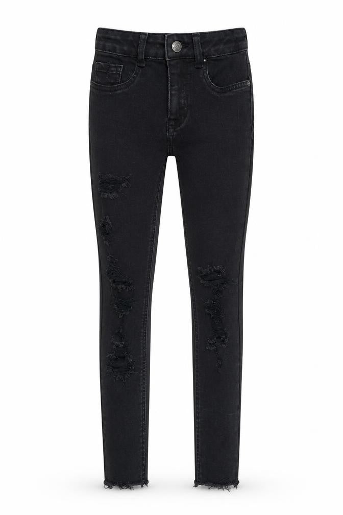 New Look Girls Black  Denim Skinny Jeans Size 12 Years