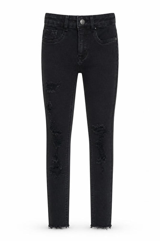 New Look Girls Black  Denim Skinny Jeans Size 12 Years