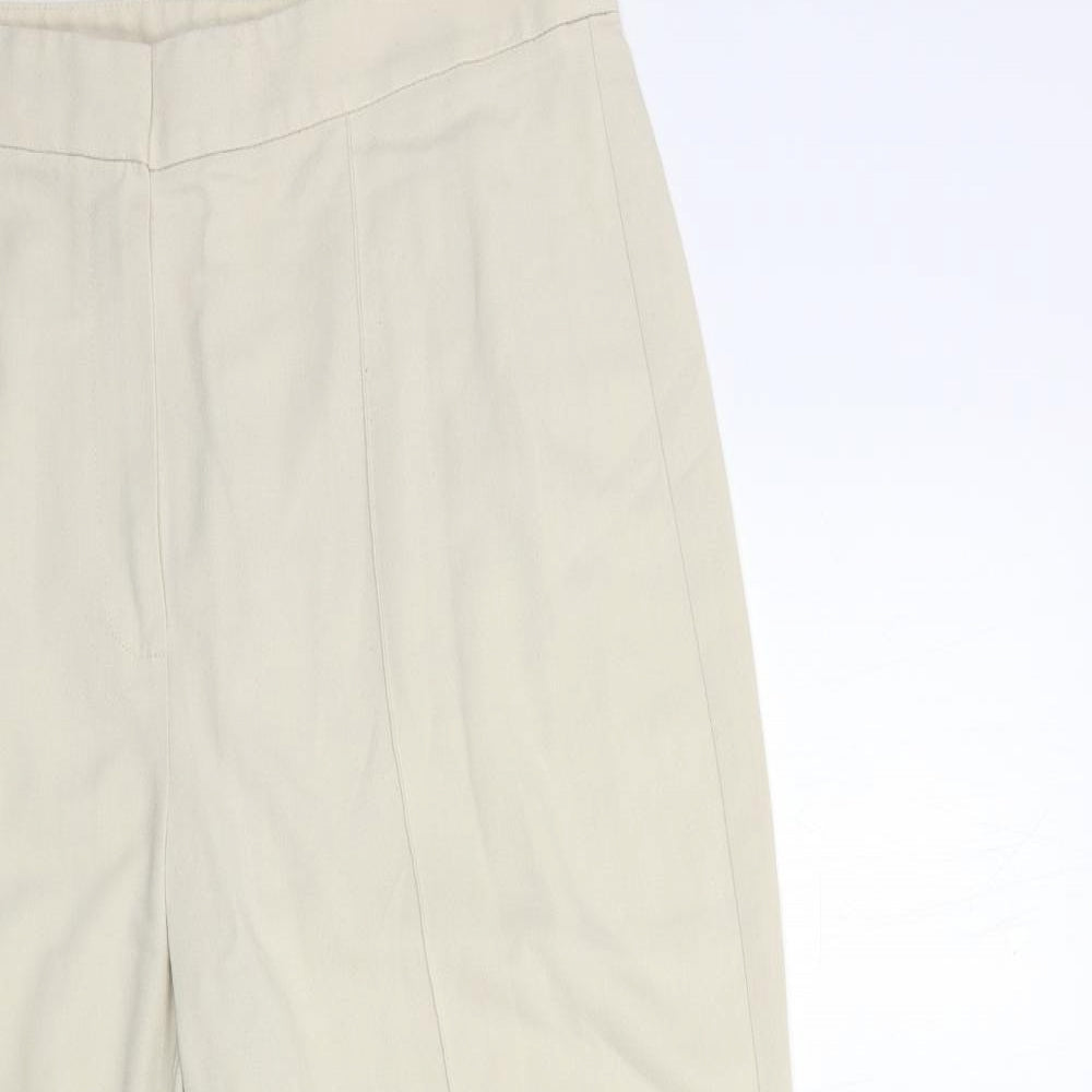 Marks and Spencer Womens Beige   Trousers  Size 16 L27 in