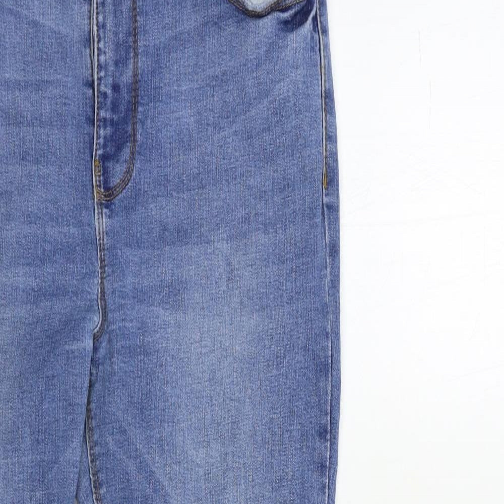 Denim & Co. Womens Blue  Denim Skinny Jeans Size 28 in L27 in