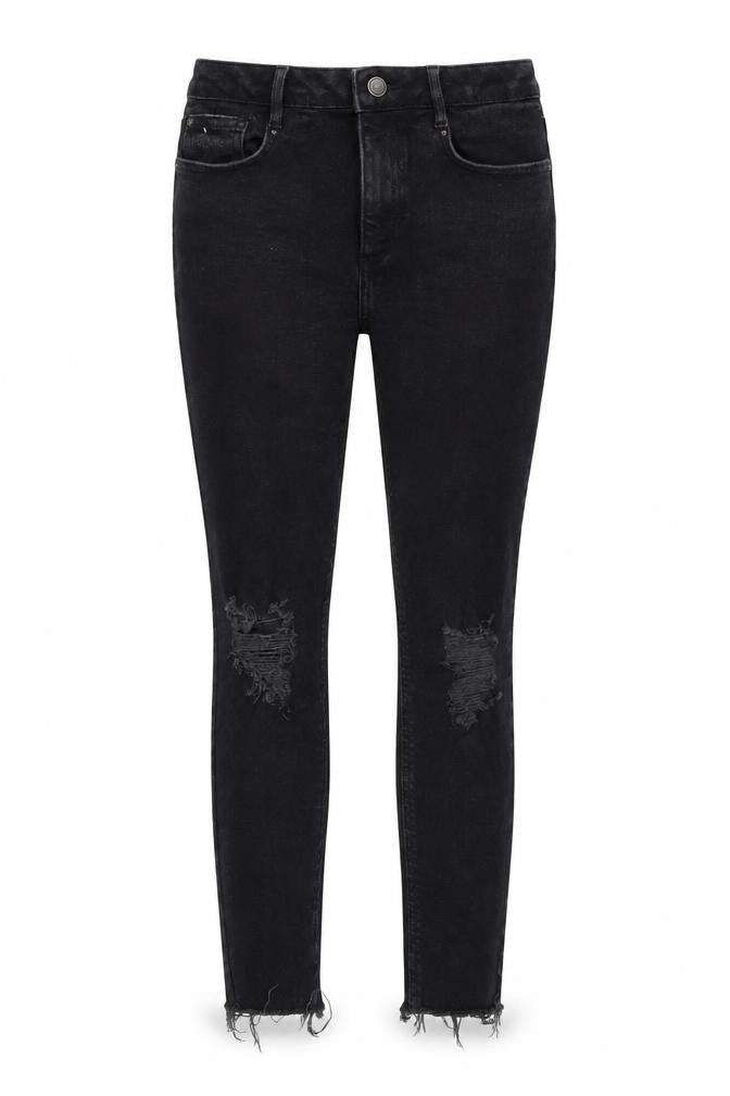 New Look Womens Black  Denim Skinny Jeans Size 10 L26 in