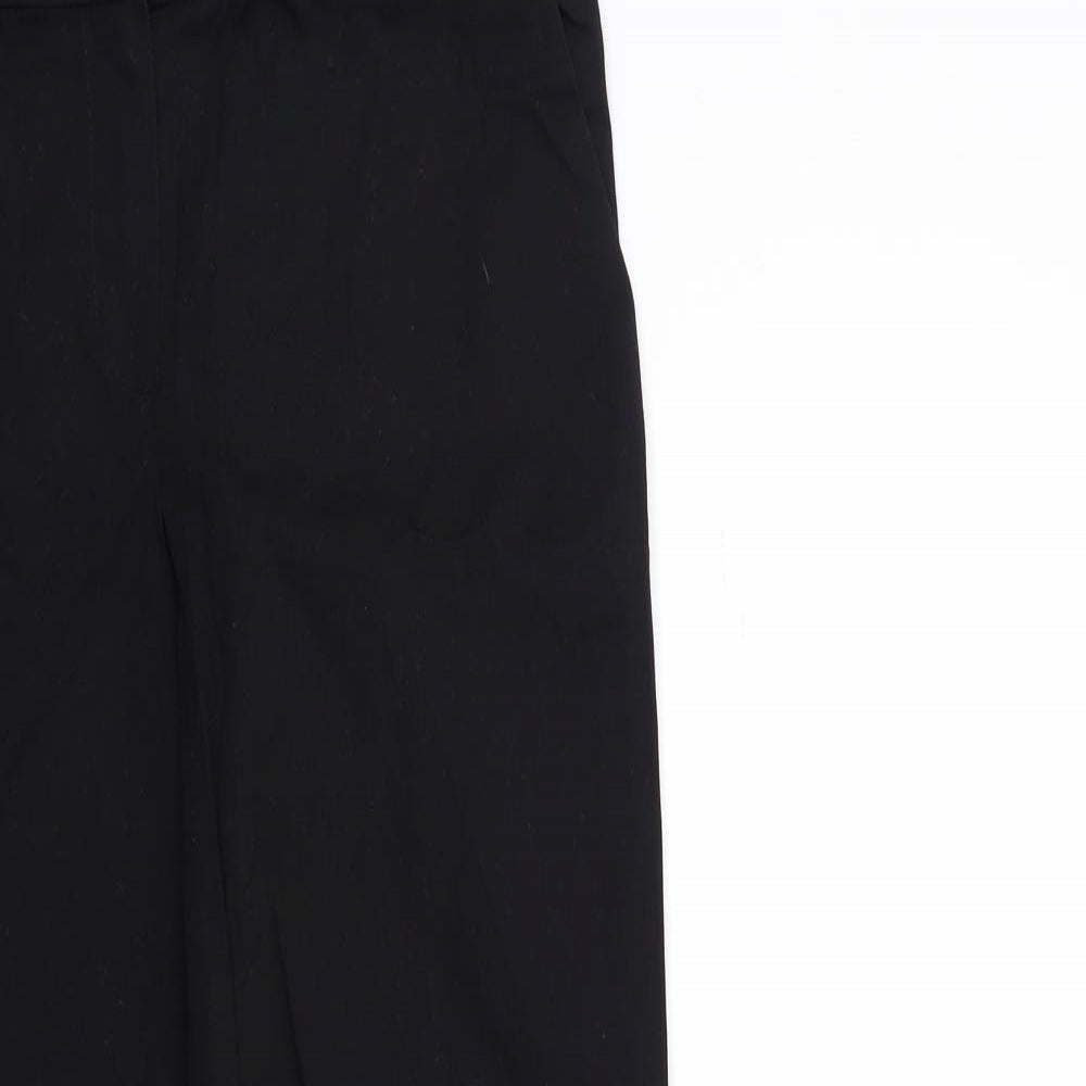Marks and Spencer Womens Black   Trousers  Size 10 L28 in
