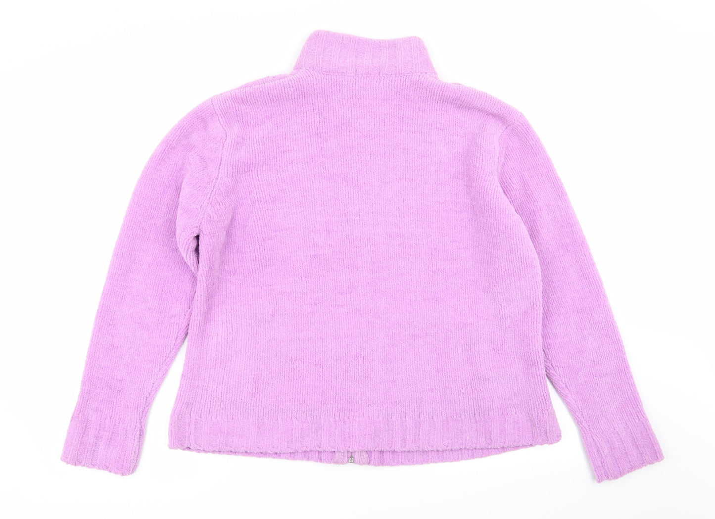 reflect Womens Pink   Full Zip Jumper Size L  - Size L/XL