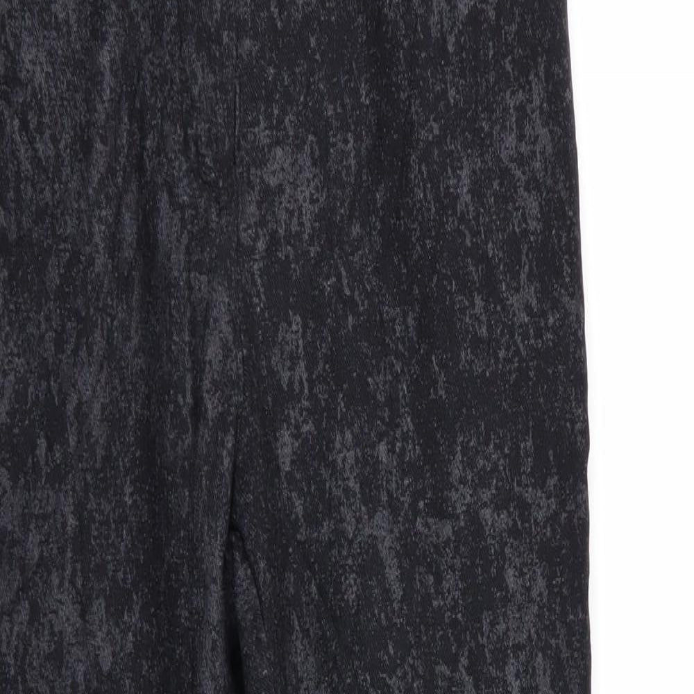 AX Paris Womens Black   Trousers  Size 8 L24 in