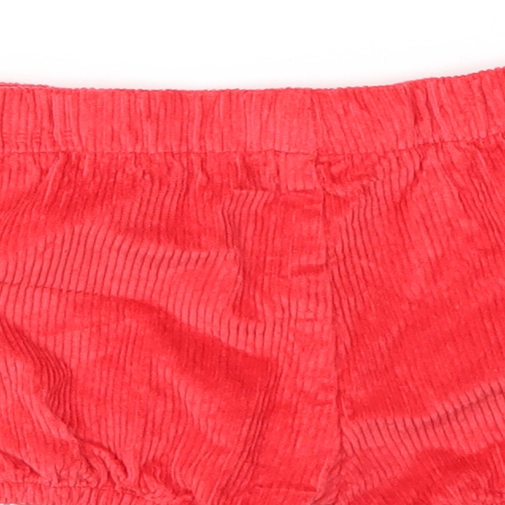 M&S Girls Red   Capri Trousers Size 18-24 Months
