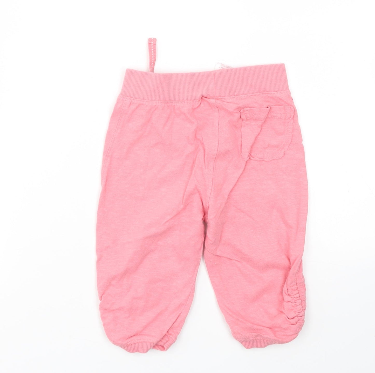 NEXT Girls Pink   Capri Trousers Size 12-18 Months