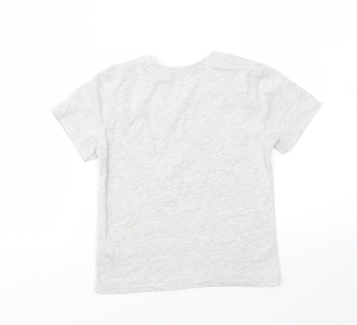 H&M Girls Grey   Basic T-Shirt Size 5-6 Years