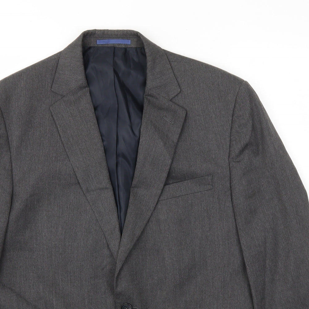 M&S Mens Grey   Jacket Blazer Size 42