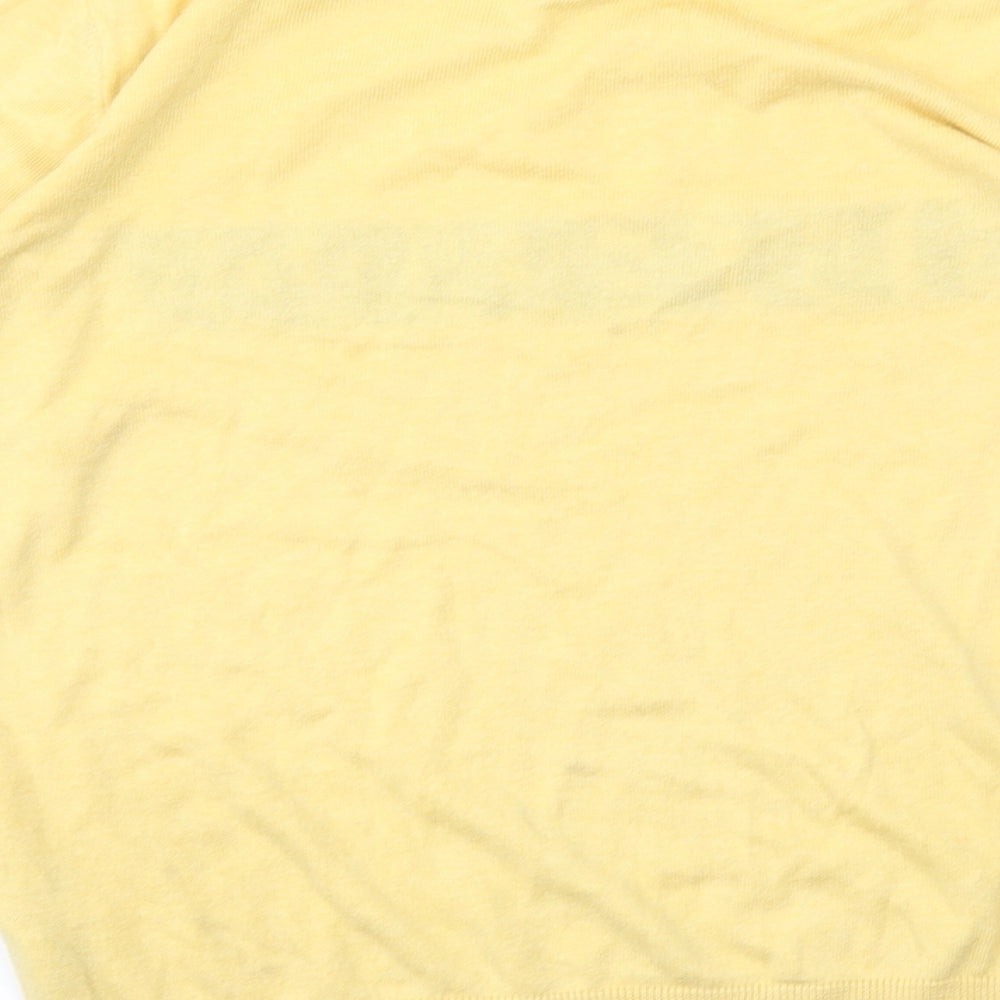 New Look Womens Yellow   Basic T-Shirt Size 6