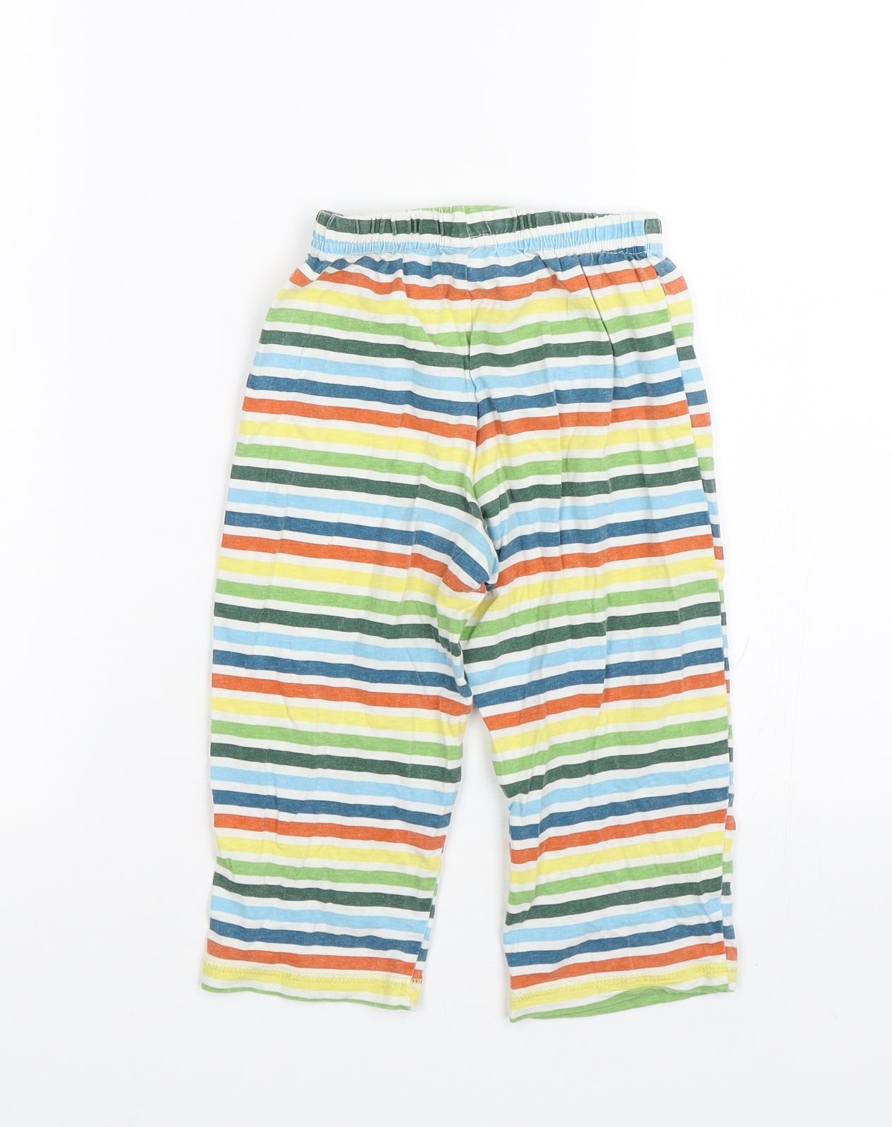 George Boys Multicoloured Striped   Pyjama Pants Size 2-3 Years