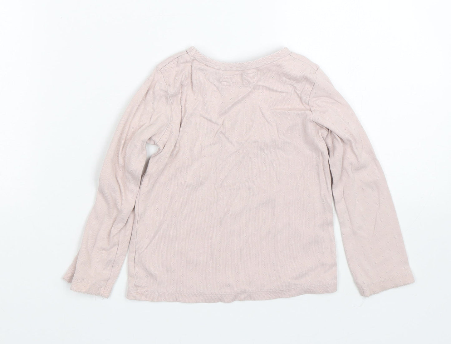 NEXT Girls Pink   Basic T-Shirt Size 2-3 Years