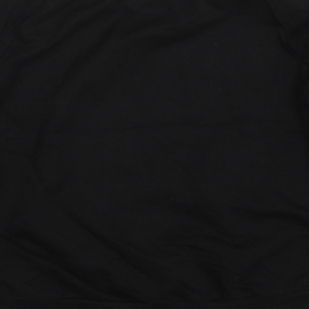 H&M Girls Black   Pullover Sweatshirt Size 10-11 Years