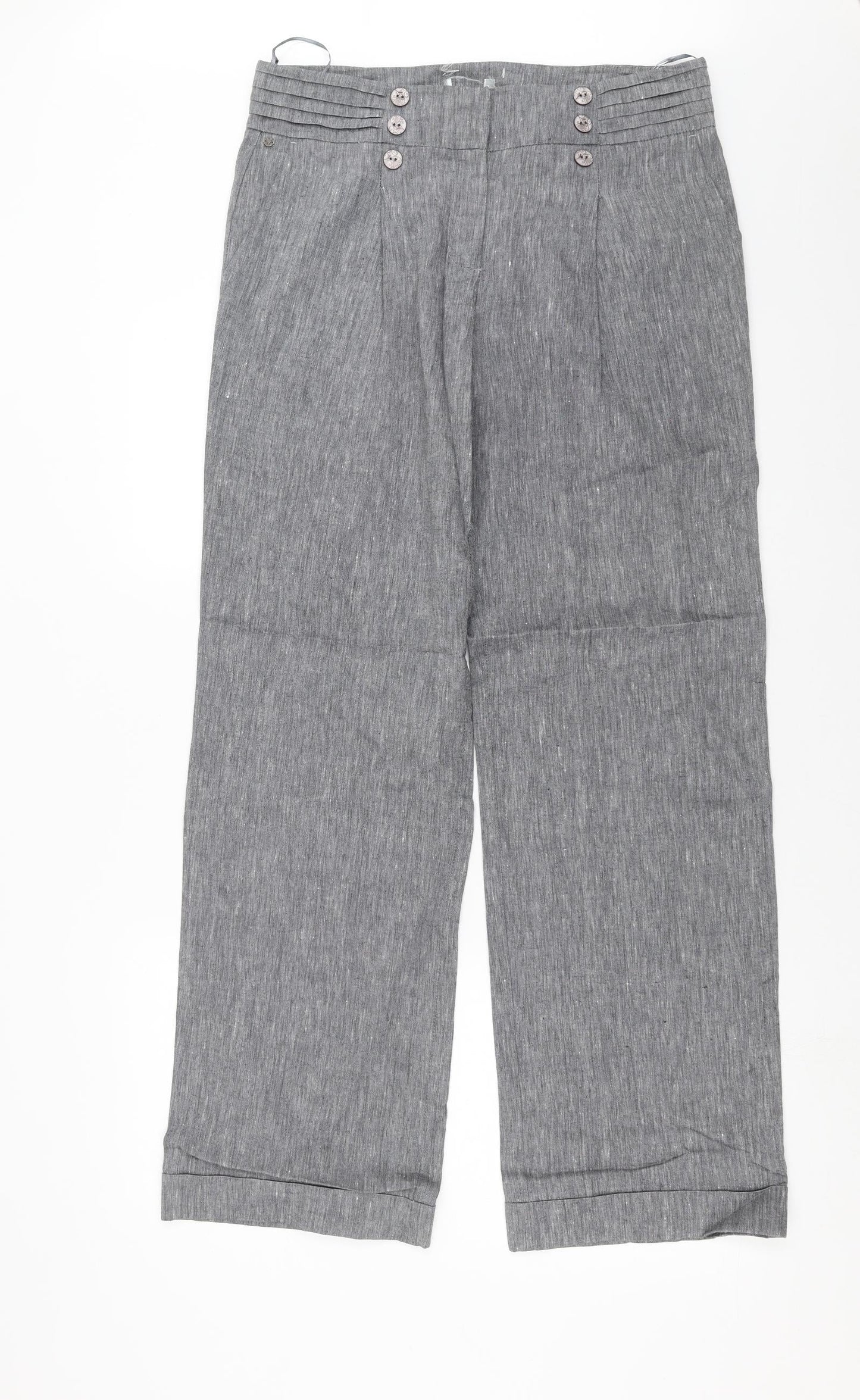 Preworn Womens Grey   Trousers  Size 33 in L32 in