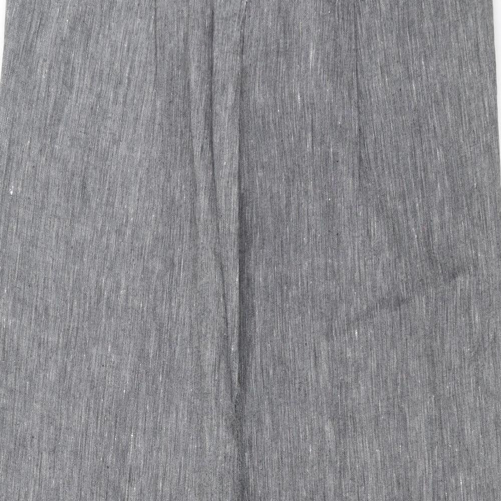 Preworn Womens Grey   Trousers  Size 33 in L32 in
