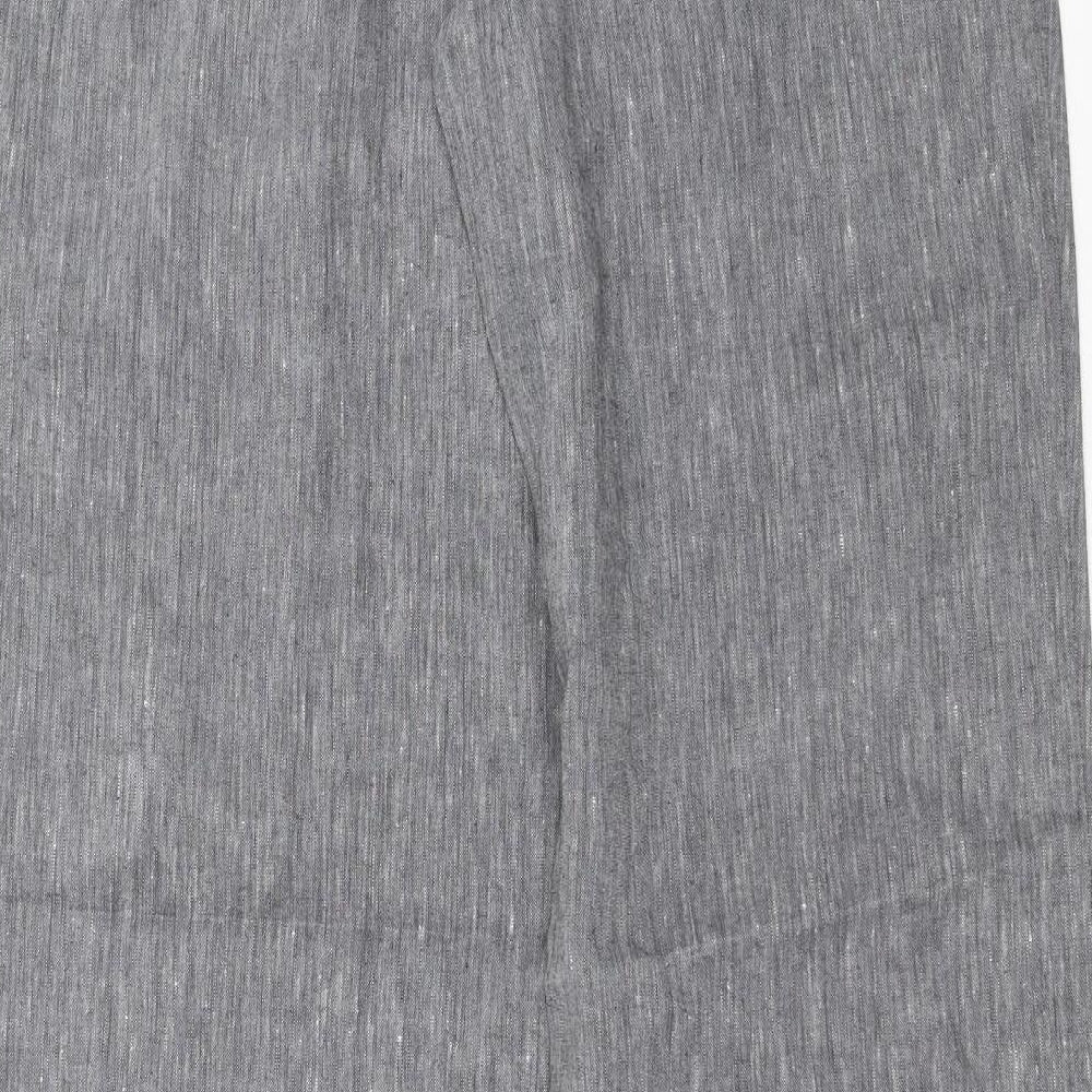 Preworn Womens Grey   Trousers  Size 33 in L32 in