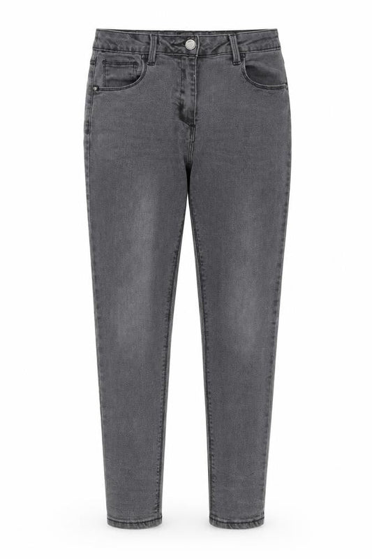 George Girls Grey  Denim Skinny Jeans Size 11-12 Years