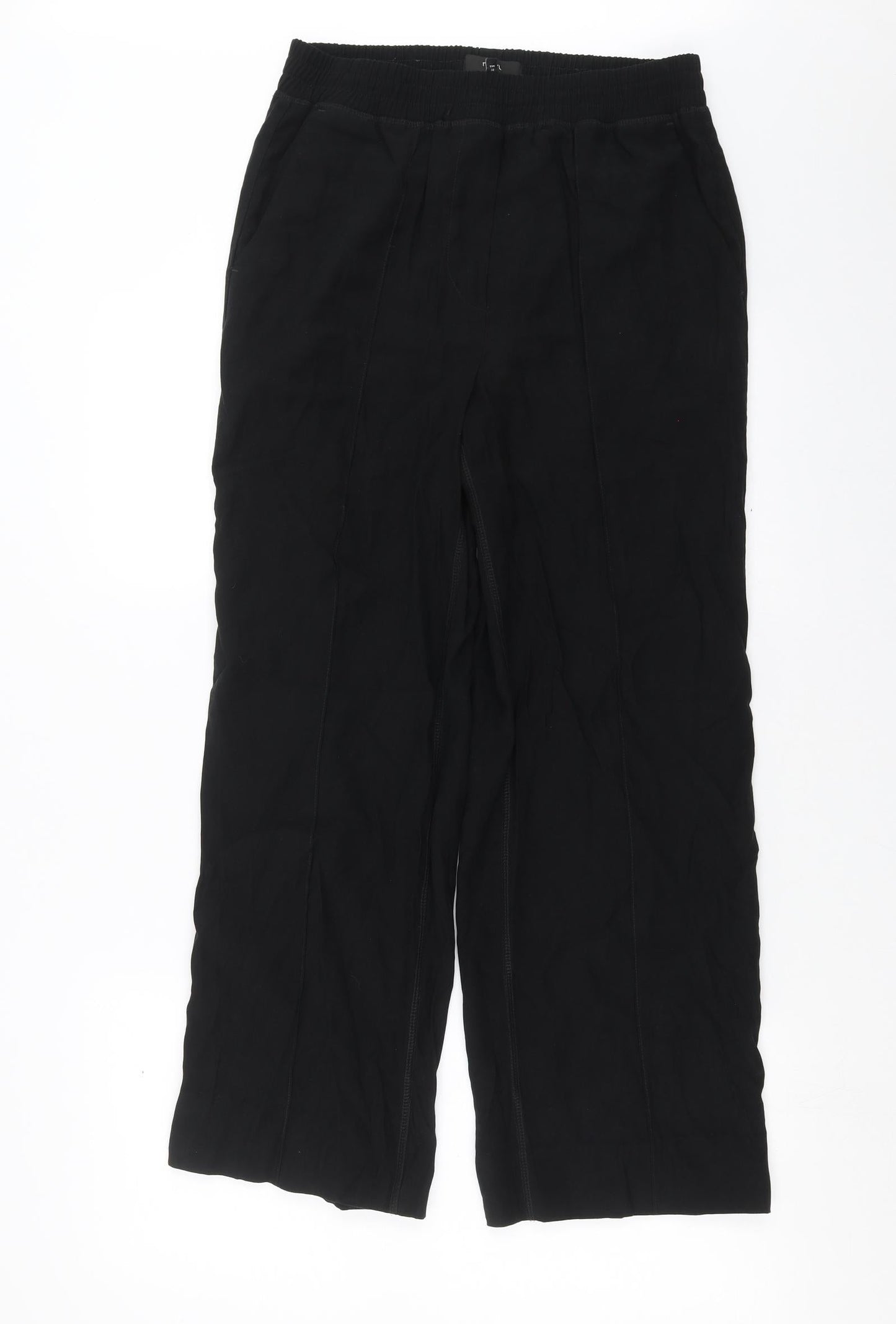 NEXT Womens Black   Trousers  Size 10 L27 in