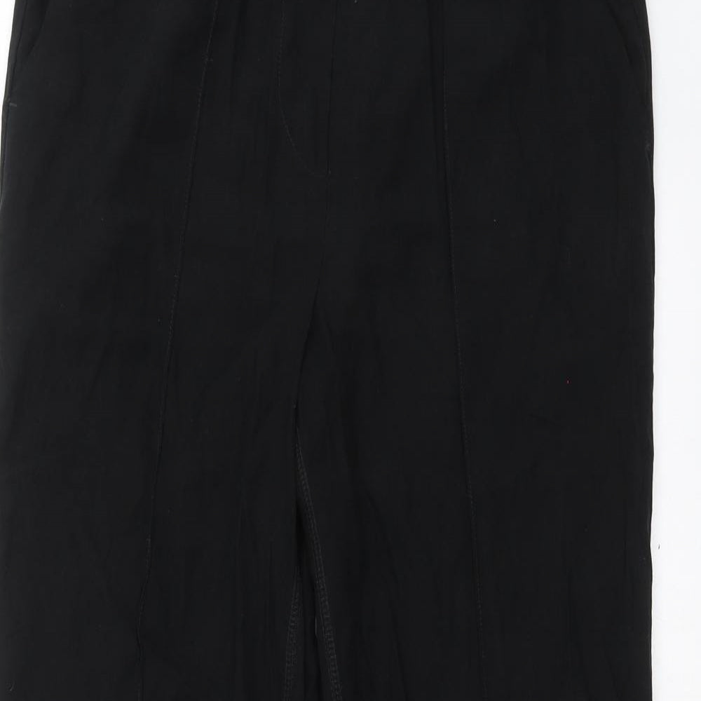 NEXT Womens Black   Trousers  Size 10 L27 in