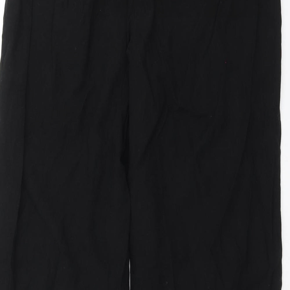 NEXT Womens Black   Trousers  Size 10 L27 in