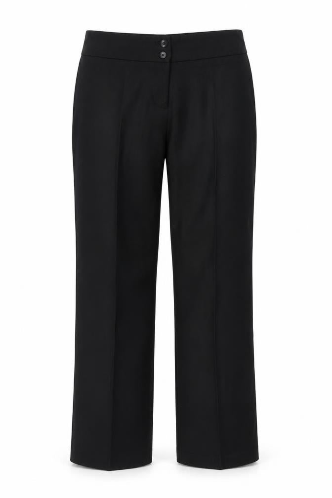 Inline Womens Black   Trousers  Size 12 L29 in